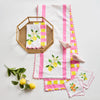 Raz Imports - Cloth Table Runner - Citrus Weave Reversible -  72" - Findlay Rowe Designs