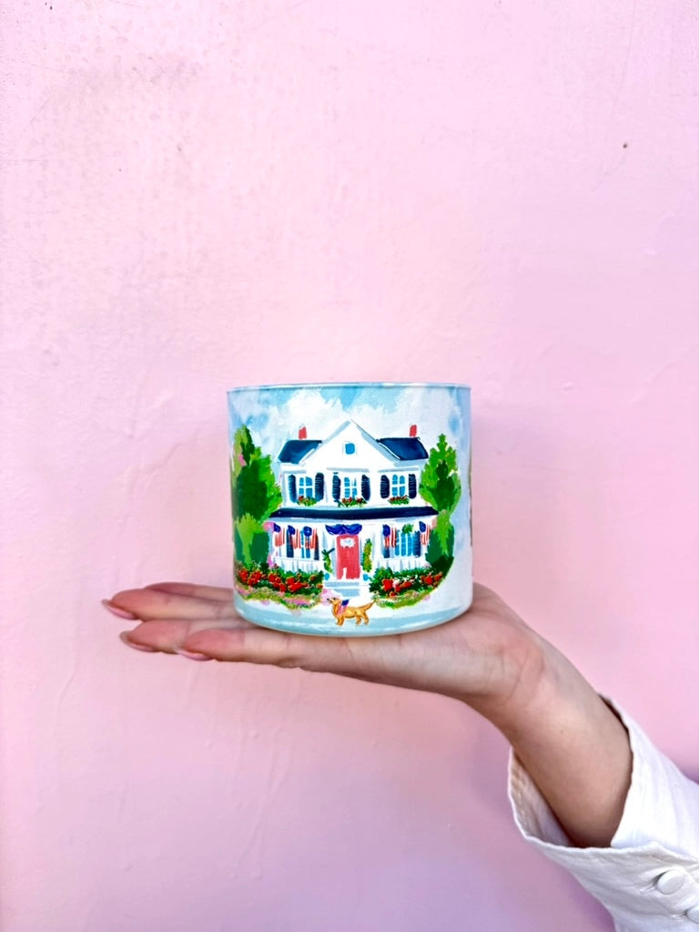 Rebecca Illustrated - Large Candle - Main Street