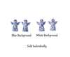 Angel - Hand-Painted - Blue or White - Findlay Rowe Designs