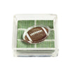 Mud Pie -  Napkin Caddy Set - Football