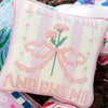 Swag - Pillow - Sorority Needlepoint - Findlay Rowe Designs