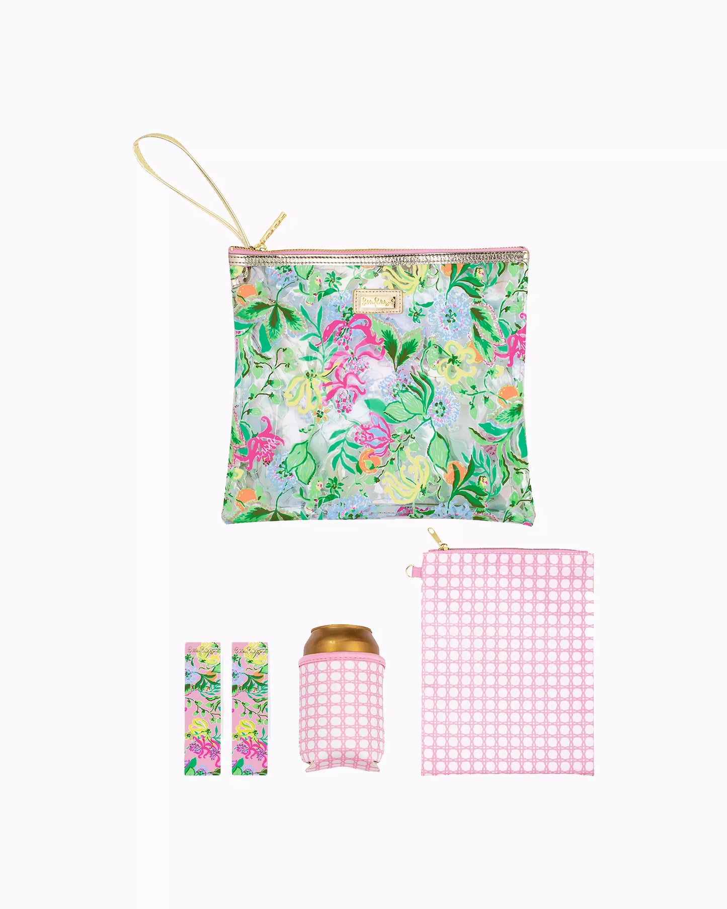 Lilly Pulitzer -Beach Day Pouch In Via Amore Spritzer - Findlay Rowe Designs