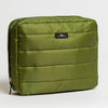 SCOUT - All-Inclusive Toiletry Bag - Green Puffer - Findlay Rowe Designs