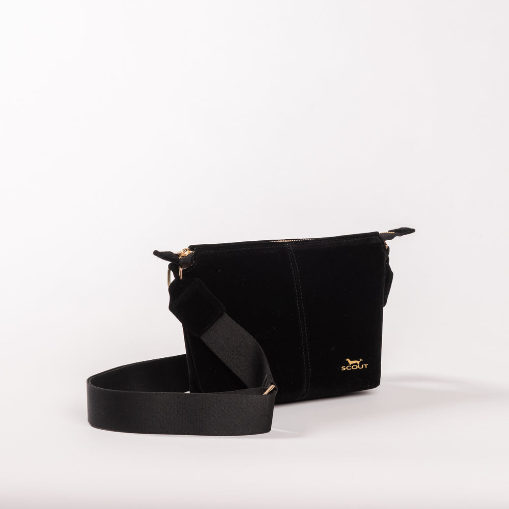 Scout - Emily Crossbody - Black Velvet - Findlay Rowe Designs