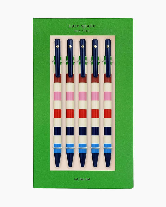 Kate Space- ADVENTURE STRIPE PEN SET