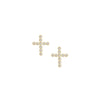 Natalie Wood - Earring - Legacy Cross Stud - Gold - Findlay Rowe Designs
