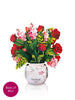 Fresh Cut Paper - Pop Up Bouquet Matching Card - Mini Blooming Roses - Findlay Rowe Designs