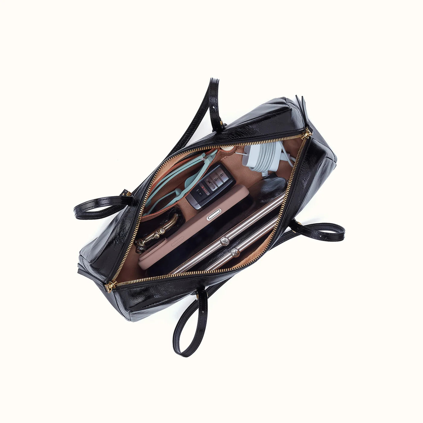HOBO - Scottie Satchel - Black - Findlay Rowe Designs