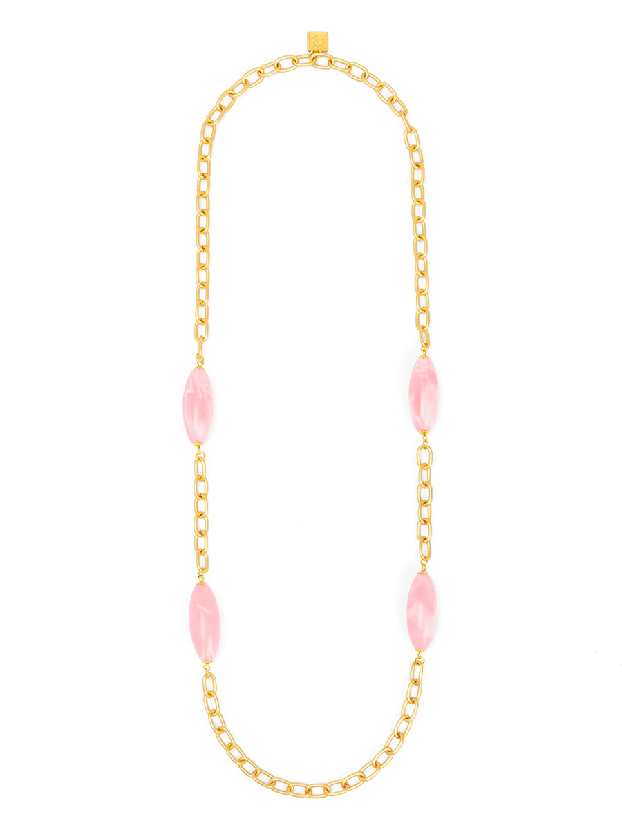 Necklace - Resin Bead - 38in - Findlay Rowe Designs