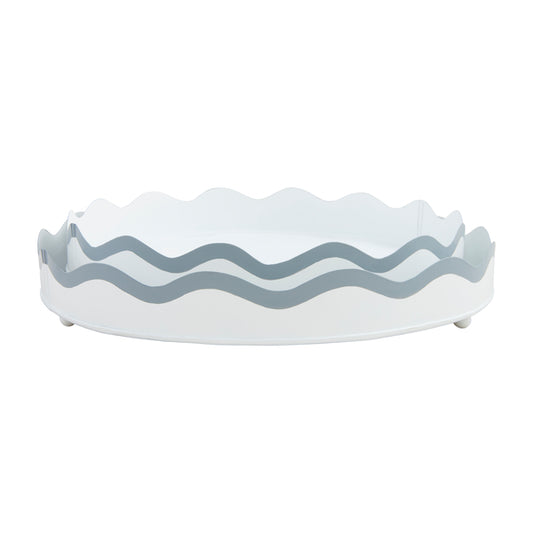 Mud Pie - Tray - Metal Scalloped - Findlay Rowe Designs