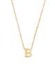 Kendra Scott - Necklace - Letter Pendant - Gold - Findlay Rowe Designs