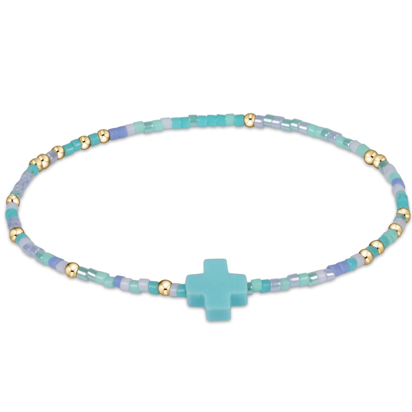 Enewton -egirl hope unwritten signature cross bracelet - sea said - Findlay Rowe Designs