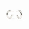 Julie Vos - Earrings - Havana Hoop - Silver