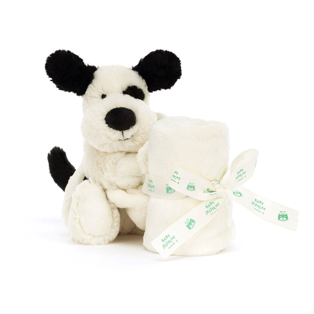 Jelly Cat - Bashful Black & Cream Puppy Soother - Findlay Rowe Designs