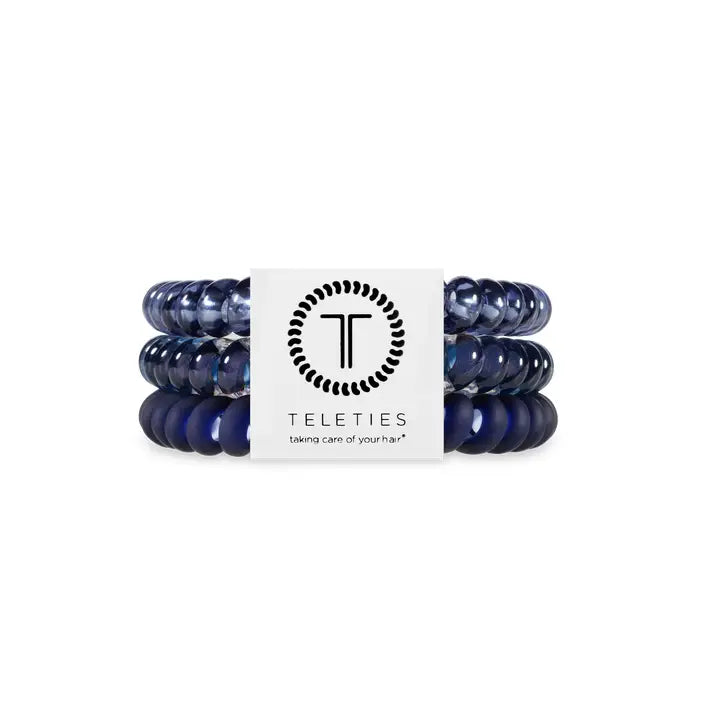 Teleties - Small Hair Ties - Nightfall Navy