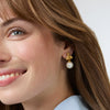 Julie Vos - Earring - Bee Pearl Drop