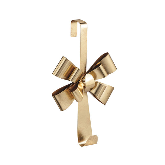 Mudpie - Over the Door Wreath Hanger - Gold Bow - Findlay Rowe Designs