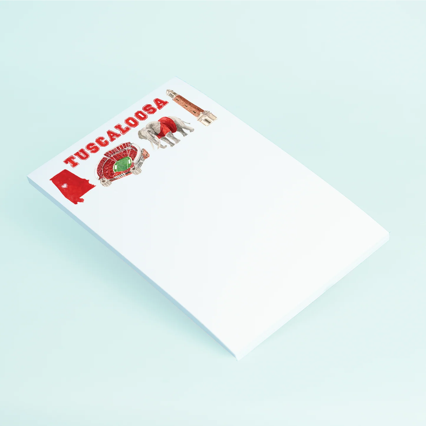 Taylor Paladino - Notepad - Tuscaloosa Pattern