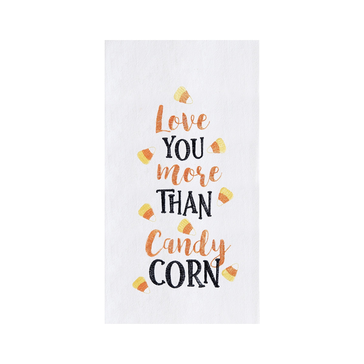 Towel - Love you Candy Corn - Findlay Rowe Designs