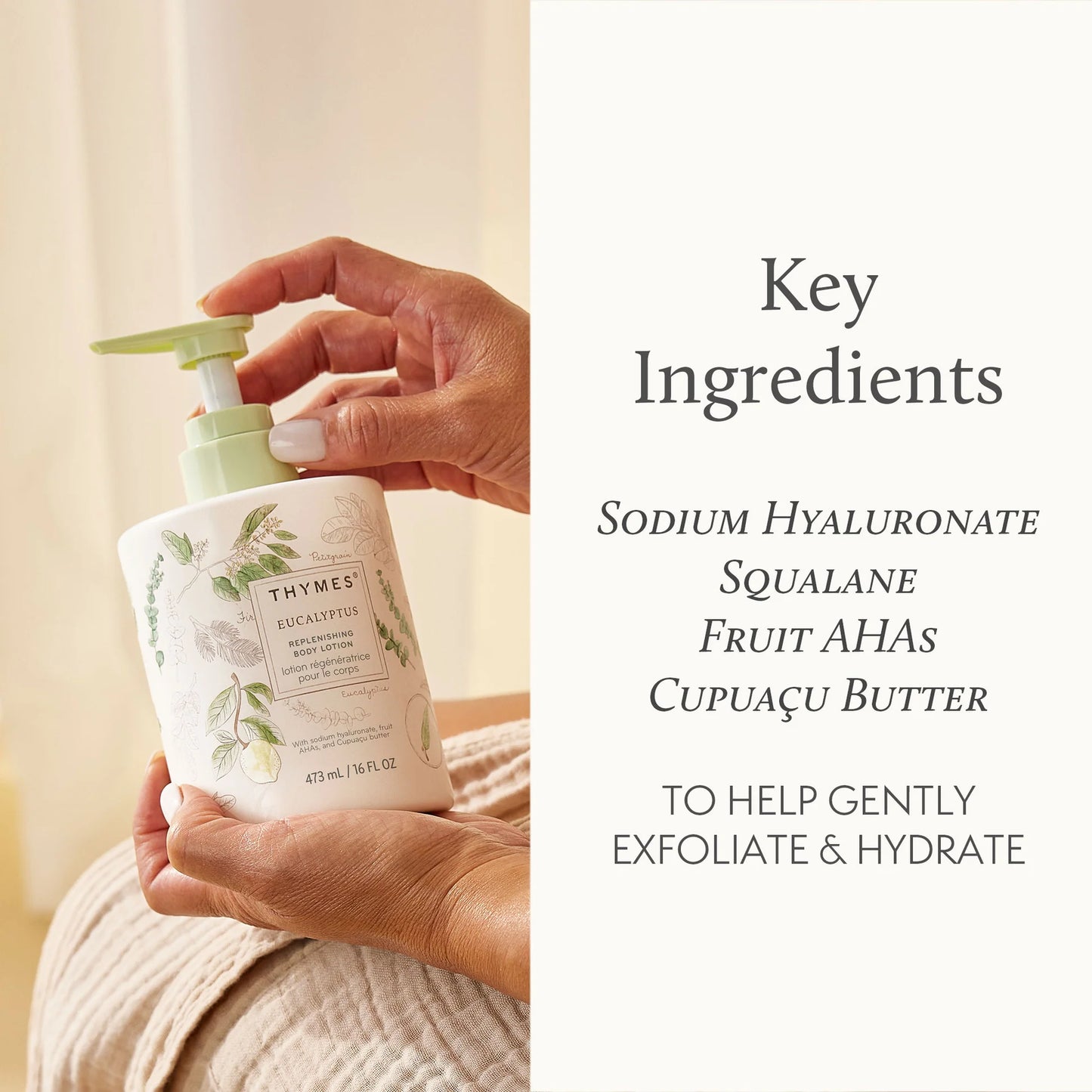 Thymes - Replenishing Body Lotion - Eucalyptus