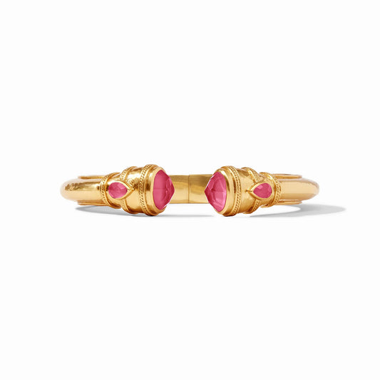 Julie Vos - Cannes Demi Cuff - Iridescent Raspberry - Findlay Rowe Designs