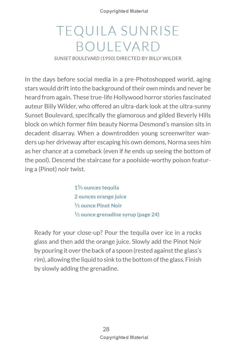 Gone with the Gin: Cocktails with a Hollywood Twist - Findlay Rowe Designs