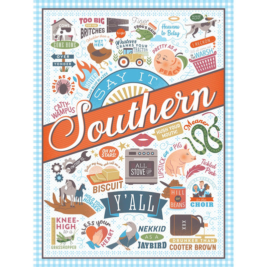 Puzzle - Say it Southern - 500 piece - Findlay Rowe Designs