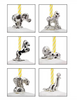 Reed and Barton - Let's Celebrate 6-piece Circus Animals Candle Set - Findlay Rowe Designs