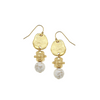 Susan Shaw - Earrings - Bentley Drop - White Turquoise