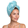 Lemon Lavender -  Mane Squeeze Reversible Satin Hair Towel - Assorted - Findlay Rowe Designs