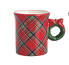 Mud Pie - Christmas Mugs - Figural Handle