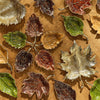 Golden Leaf Tray - Grape or Maple