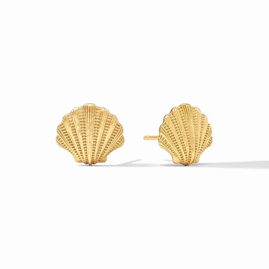 Julie Vos - Earring - Sanibel Shell Stud - Findlay Rowe Designs