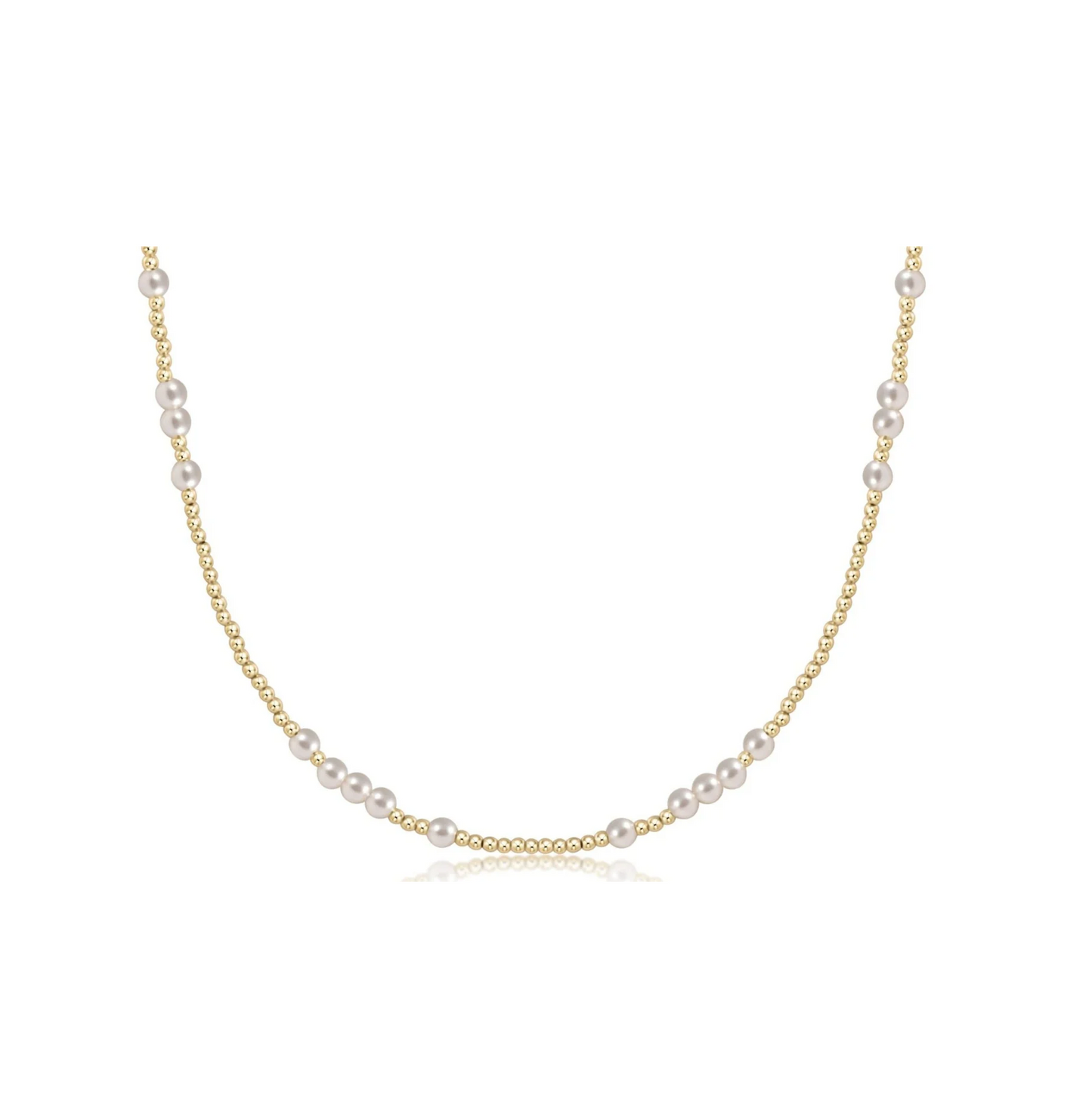 Enewton - Choker Hope Unwritten - 4mm Pearl - 17in