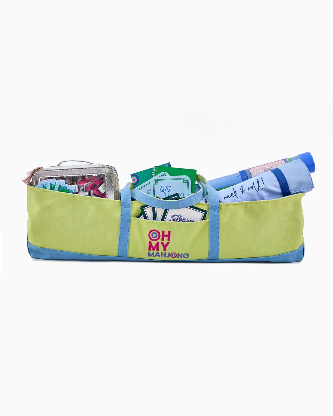 Oh My Mahjong - Mat Storage Bag - Pistachio - Findlay Rowe Designs