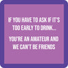 Drinks on Me Coaster - Amateur - Findlay Rowe Designs