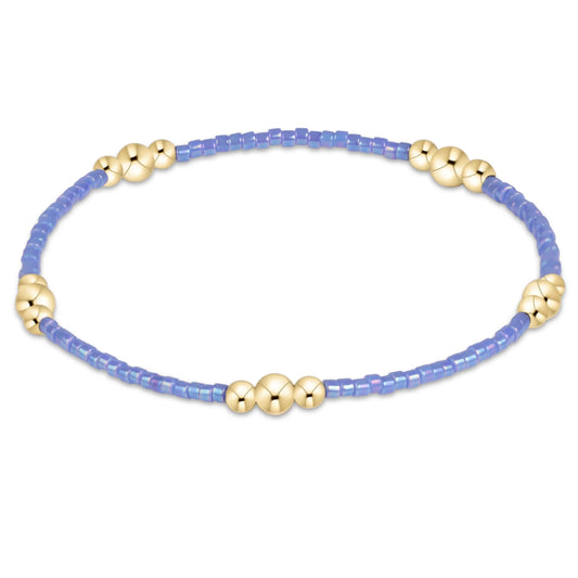 Enewton - Hope Purpose Gold Bracelet - Bright Blue