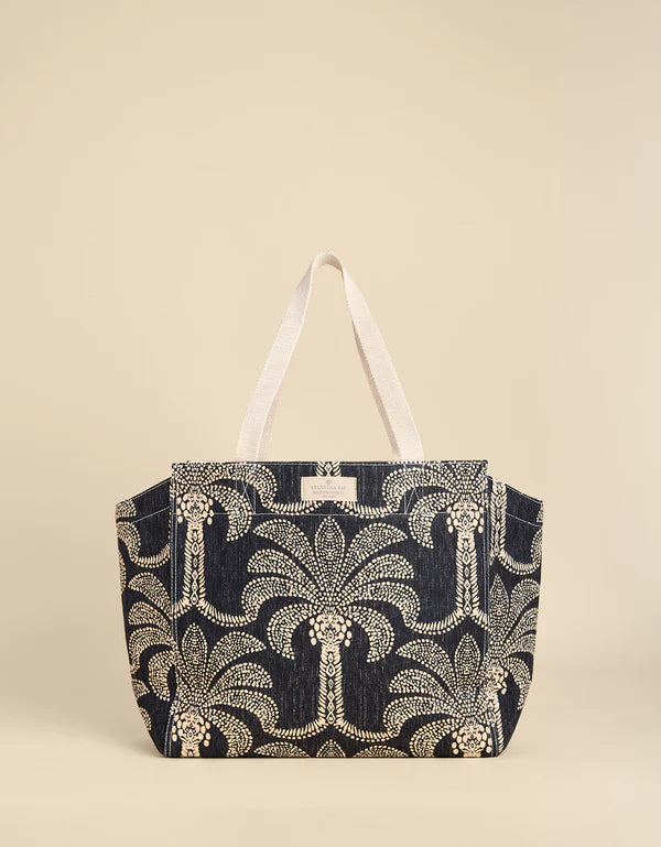 Spartina - Shop Tote - Bridge Street Palms Black