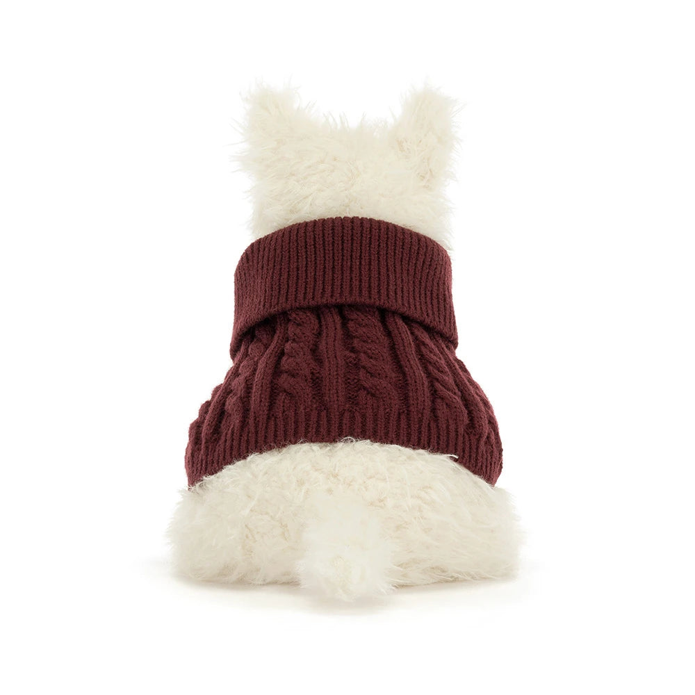 Jellycat - Munro Scottie Dog Winter Jumper Outfit - Findlay Rowe Designs