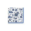 Cocktail Napkins - Fall Blue Toile - Findlay Rowe Designs