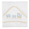 Mud Pie - Baby Hooded Towel - Applique Bows or Train - Findlay Rowe Designs