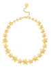 Necklace - 18in Collar  Marigold  Graduated Flower - Findlay Rowe Designs