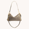 Hammitt - Kyle Small Pewter Brushed Gold - Red Zip - Findlay Rowe Designs