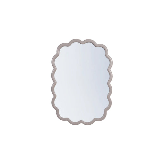 Hazel Mazel - Scalloped Resin Wall Mirror - Findlay Rowe Designs