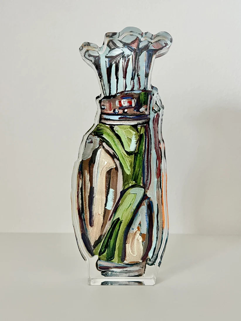 Chelsea McShane- Golf Clubs Acrylic Block