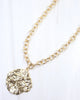 Caroline Hill - Necklace -  Aisha Textured Pendant Link - Findlay Rowe Designs