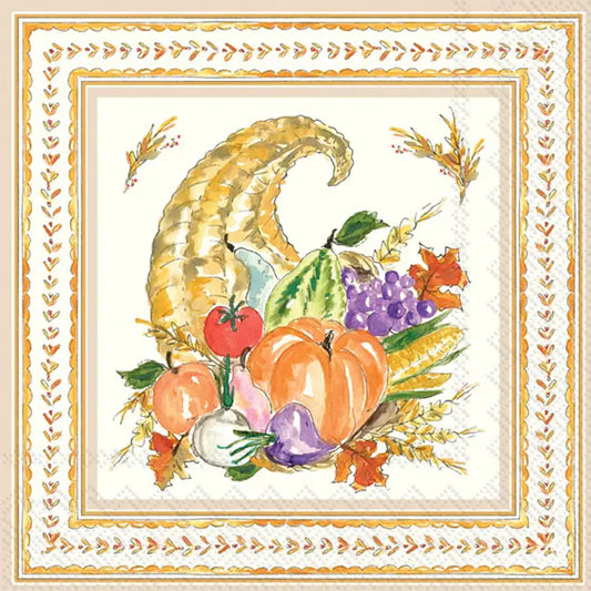 Cocktail Napkins - Cornucopia Collection