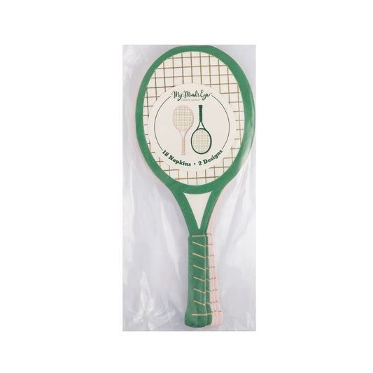 Luncheon Napkin - Tennis Racquet