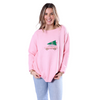 Pippa Sweater - Pink - Christmas Car