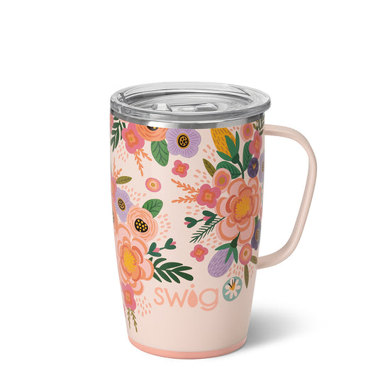 Swig- Full Bloom Travel Mug  18 oz